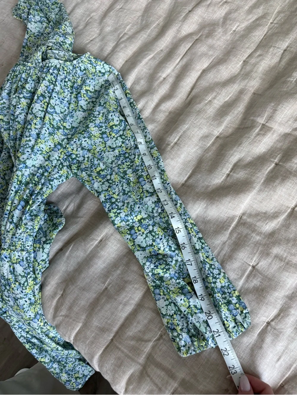 J.Crew x Liberty Fabric Palermo 100% Cotton Floral Mini Dress Size Medium